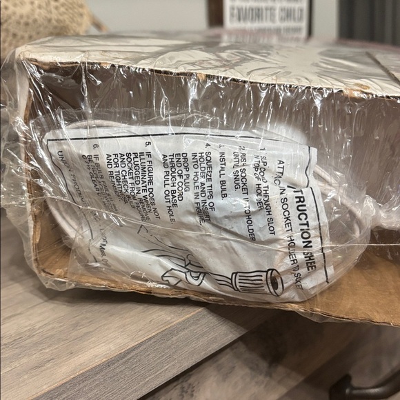 NEW OLD STOCK VINTAGE UNION BLOW MOLD SANTA CLAUS FACE 21 IN. ORIG. PACKAGING - Picture 12 of 16